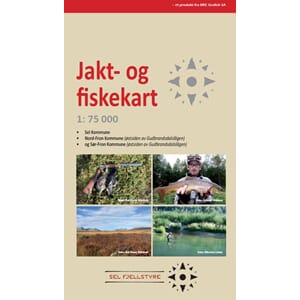 Jakt- og fiskekart (inkl frakt)
